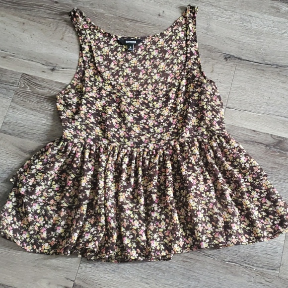 Express Tops - Express Floral Tank